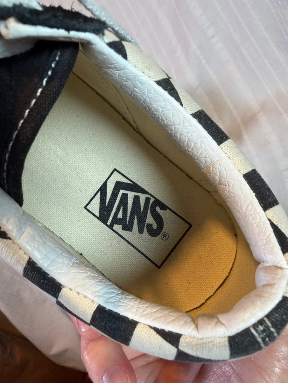 Vans Knu Skool Checkerboard Skate Shoes Sneakers Men’s 6.5 Women’s 8 Unisex